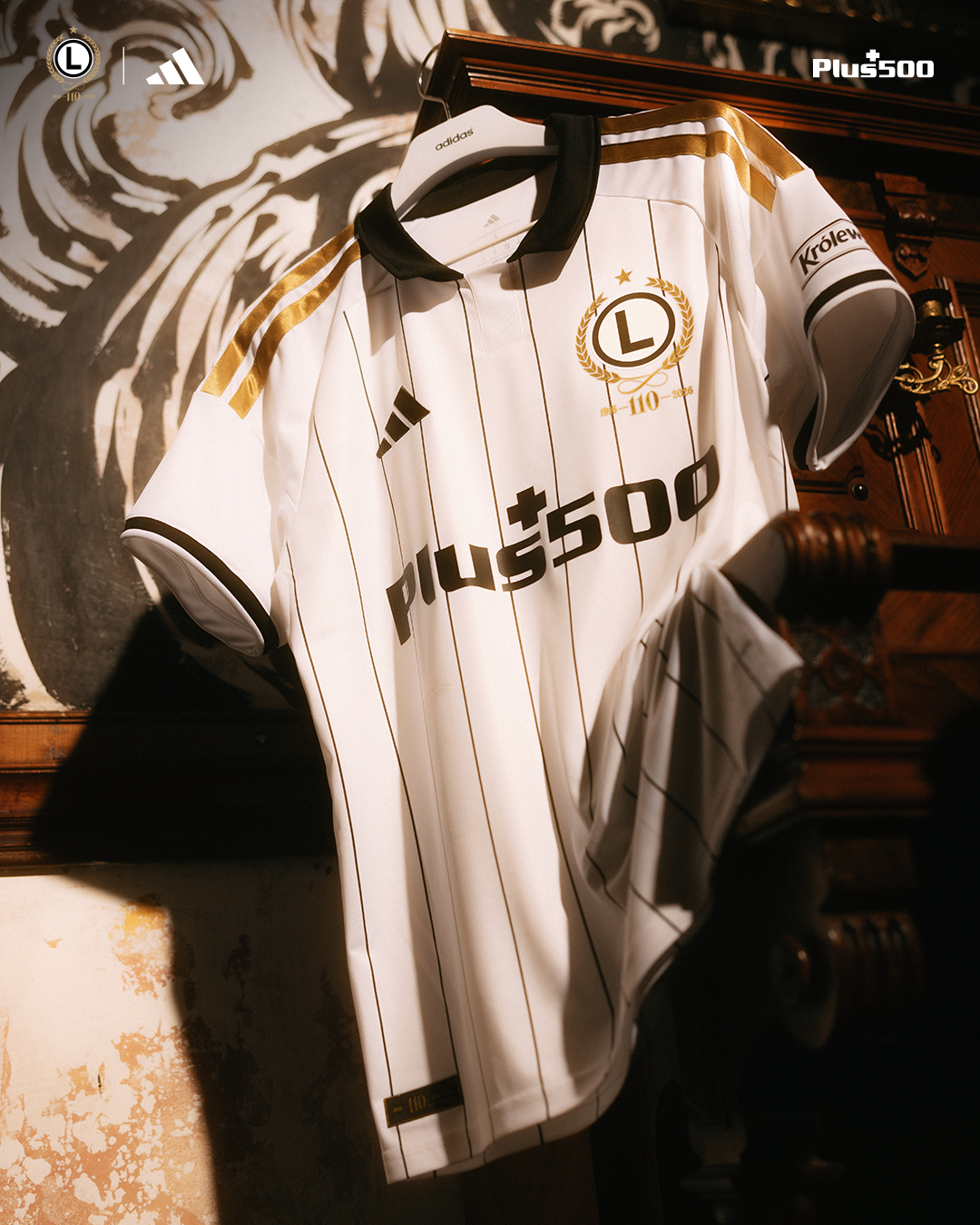 Złoto i biel na 110-lecie. Legia i adidas pokazały nową koszulkę!